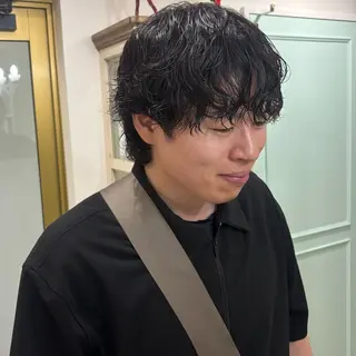 メンズ 美容室ORIKA AI レイヤーカットのヘアスタイル