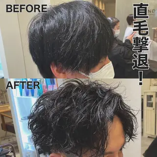 パーマ メンズ 【ニュアンスパーマ】 西岡拓海のヘアスタイル