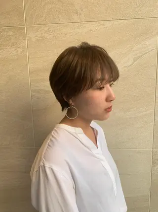 ショート 坪井 彰吾のヘアスタイル