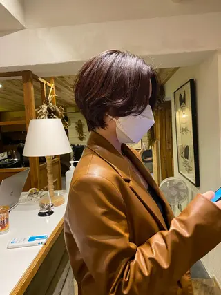 ショート 吉田 光佑のヘアスタイル