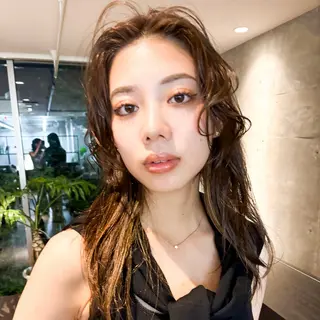 ロング カラー myu 🐈‍⬛のヘアスタイル