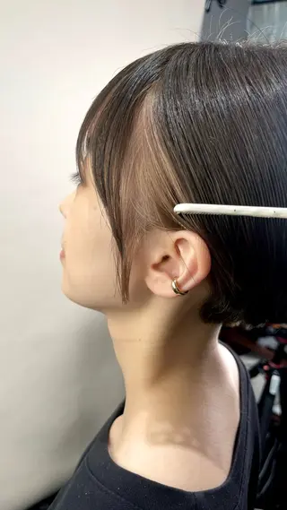 ショート カラー ブリーチ/髪質改善 Norikaのヘアスタイル