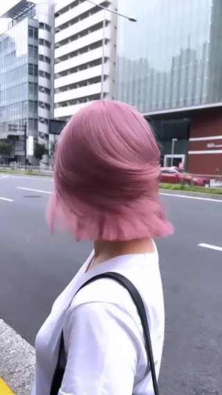 ショート カラー ハイトーン特化サロン 代表 中谷蓮のヘアスタイル