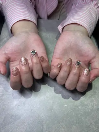ネイル Miimo💅🏻 ほのか‪ ·͜·♡‬のネイルデザイン