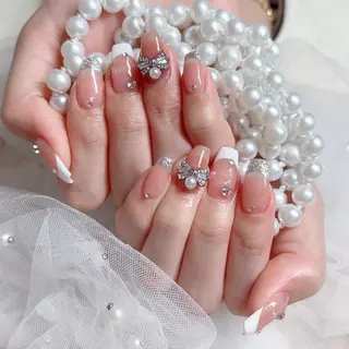 ネイル M🌷nail 長さだし専門店のネイルデザイン