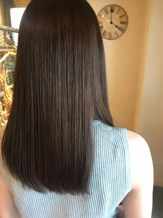 ロング 青木 啓輔のヘアスタイル