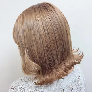ミディアム カラー 🫧渋谷美容師 たくみ🫧のヘアスタイル
