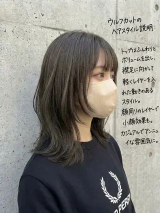 ミディアム 口コミ150件超え 💬☘️笹岡航太のヘアスタイル