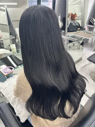 ロング シールエクステ✨️韓 国羽エクステ🪽和希のヘアスタイル