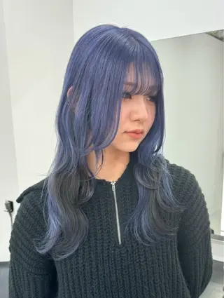 ロング カラー 池袋/カラー/ リオナのヘアスタイル