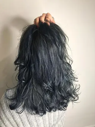 ロング カラー パーマ ヘアアレンジ マツエク・マツパ ネイル キッズ メンズ カラー特化サロン Eir心斎橋のヘアスタイル