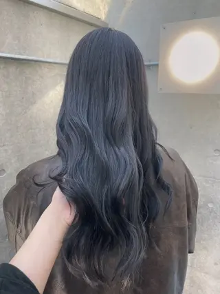 ロング カラー 似合わせカット/ デザインカラー🦄のヘアスタイル