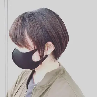ショート 佐々木 浩之のヘアスタイル