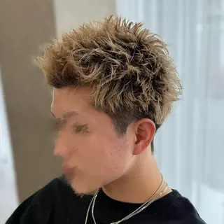 ショート メンズ  楓🍁COQU ✂︎men's限定のヘアスタイル