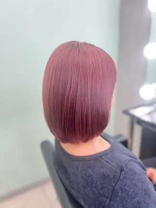 カラー ブリーチ縮毛矯正 ／   DAIA🔥のヘアスタイル