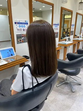 セミロング カラー ✂︎髪質改善・ Yuitoのヘアスタイル