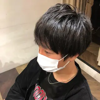ショート メンズ 中村 玲美のヘアスタイル
