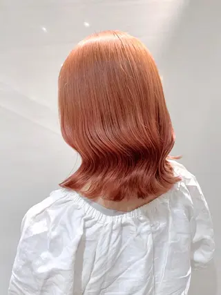 ミディアム カラー ヘアアレンジ 柔らか垢抜けｶﾗｰと ｶｯﾄ🫧ASUKAのヘアスタイル