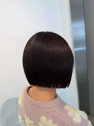 ショート カラー 髪質改善/韓国風 🦕ＡＫＡＲＩ🩵のヘアスタイル