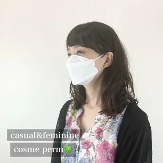 ロング パーマ 黒崎 勝巳のヘアスタイル