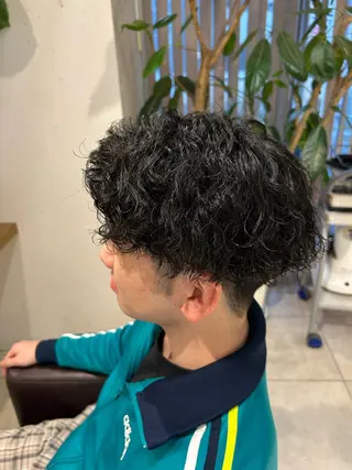 メンズ 🦋Misaki🦋 メンズパーマ/着付けのヘアスタイル