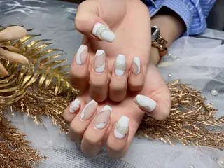ネイル ラベンダー💖日暮里 ルル💖ネイルのネイルデザイン