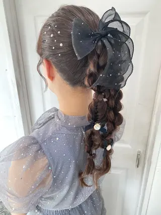 ヘアアレンジ uros.中目黒 moekaのヘアスタイル