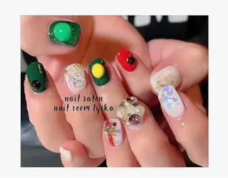 ネイル ﾈｲﾙﾙｰﾑﾘｯｶ 𝐦𝐚𝐲𝐮のネイルデザイン