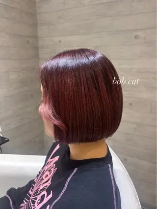 ショート 透明感カラー/レイヤ ー/cocoro💜のヘアスタイル