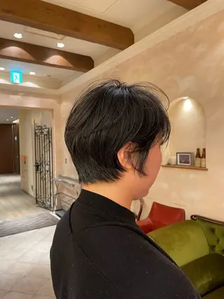 ショート ボブ ホノカのヘアスタイル
