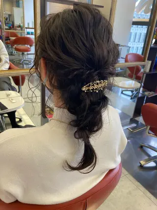 ロング ヘアアレンジ izumi 【カラー/髪質改善】のヘアスタイル