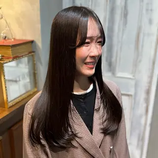 ロング むらたねね🌻 艶髪🫧韓国ヘアのヘアスタイル