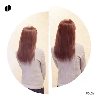 ロング カラー ✨縮毛矯正✨髪質改善 ナカシマ ユミのヘアスタイル