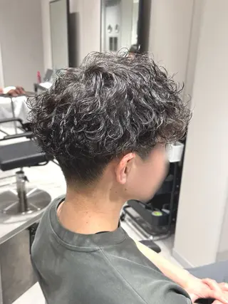 パーマ メンズ 【𝐀𝐬𝐡-池袋 】ひな💭🎀のヘアスタイル