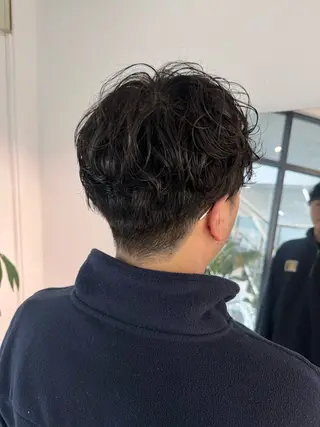 パーマ メンズ ご予約は2月まで！ maho‪🐈🎀のヘアスタイル