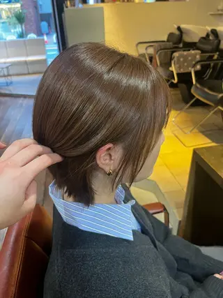 ショート カラー ボブカット /コトハ‎🪽🫧のヘアスタイル