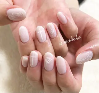 ネイル パラジェル有/ 長さだし/mahoのネイルデザイン