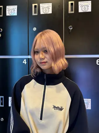 ミディアム カラー 【GAME栄】 そなのヘアスタイル