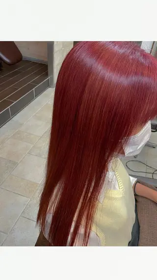 セミロング カラー Shiho 🦋 /透明感カラーのヘアスタイル