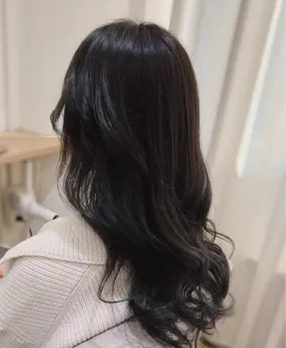 セミロング 大人韓国ヘア🎀 しょうこLuanaのヘアスタイル