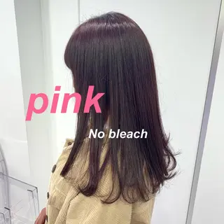 ミディアム カラー ヘアアレンジ 完全💗マンツーマン marinのヘアスタイル