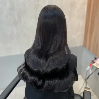 ロング カラー ioe三宮🍀 よしかわ かなみのヘアスタイル