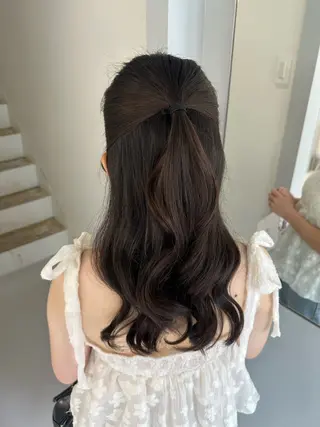 ヘアアレンジ 平野 和奏のヘアスタイル