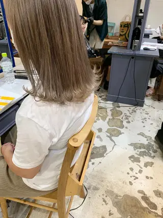 ミディアム ダブルカラー/透明感 💈JUNYA💈のヘアスタイル