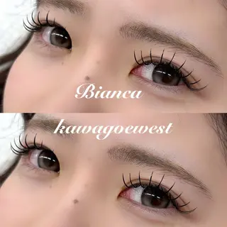 マツエク・マツパ Bianca川越西口 Takahashiのマツエク・マツパデザイン