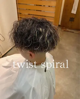 パーマ メンズ 寺本 琴美のヘアスタイル