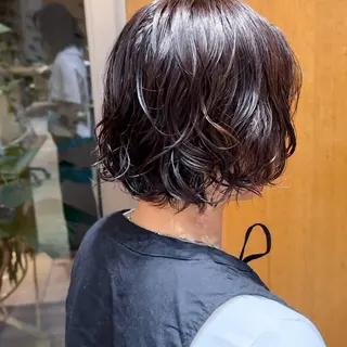 ショート パーマ 大橋 芽衣のヘアスタイル