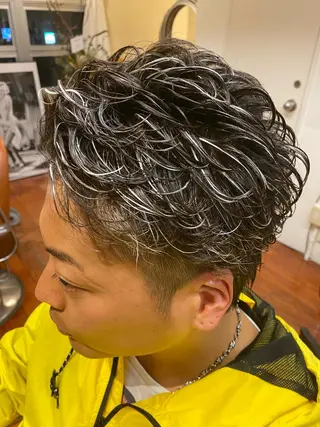 ショート CAMUE代表 Masaのヘアスタイル