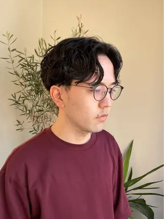 パーマ メンズ 🌱メンズ特化🌱 ニュアンス/リョウガのヘアスタイル