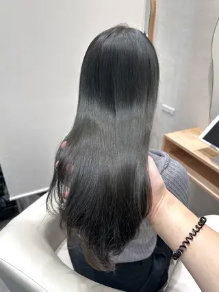 ロング カラー 矢野 晃平のヘアスタイル